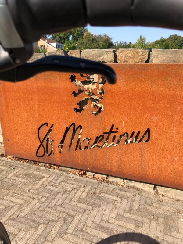 Op de fiets naar Sint Martinus