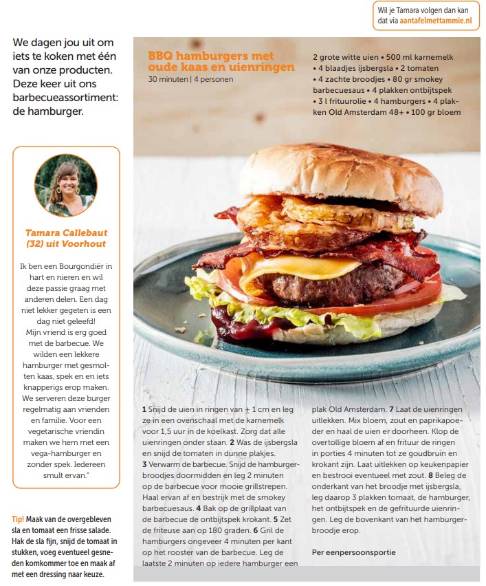 Broodje hamburger gefrituurde uienringen recept COOP magazine 06-2022